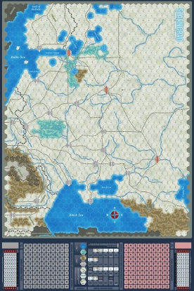 Picture of Stalingrad Map by J. Cooper