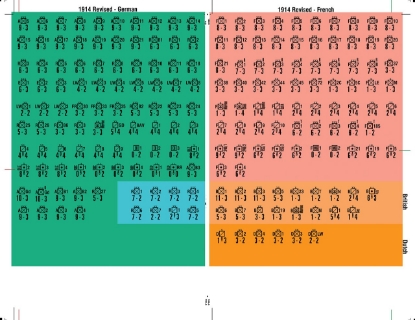 Picture of 1914 Replacement Counters for the blind