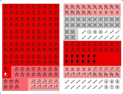 Picture of Caesar at Alesia Variant and Replacement Counters