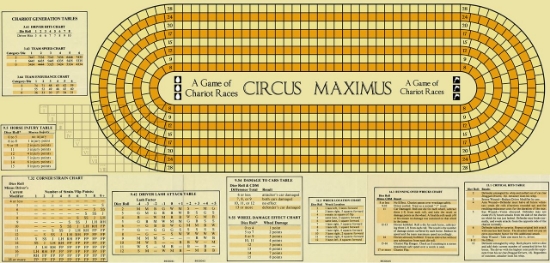 Picture of Circus Maximus Map, Reengineered, half inch squares