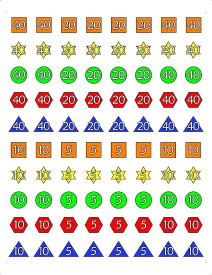 Picture of Advanced Expanded Civilization Credit Tokens