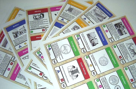 Picture of Advanced Expanded Civilization Advancement Cards