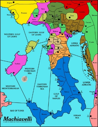 Picture of Machiavelli Map 1st Ed