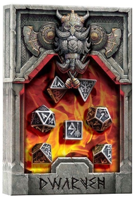 Picture of Metal Dwarven Dice, Set of 7
