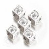 Picture of Savage Worlds Wild Dice white&black dice set, Set of 5 d6