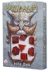 Picture of Dwarven Red-black dice set, Set of 7