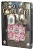 Picture of Call of Cthulhu Pink-black dice set, Set of 7