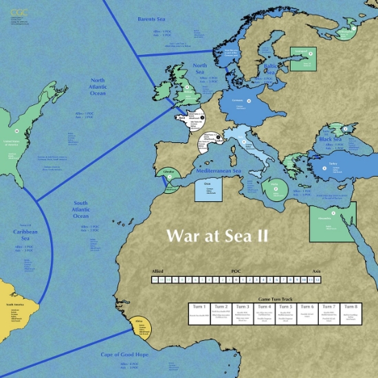 Picture of War at Sea II New Map WAS2