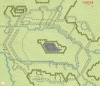 Picture of Caesar at Alesia NEW Map - Green for half inch counters