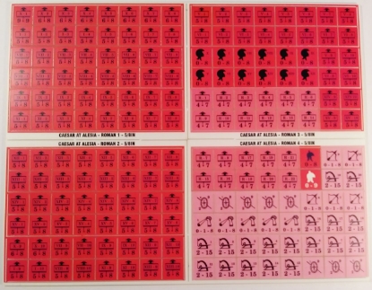 Picture of Caesar at Alesia Variant and Replacement Counters 5/8in