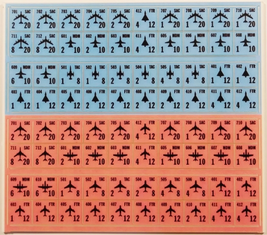 Picture of Blitzkrieg Aircraft Counters - Traditional colors