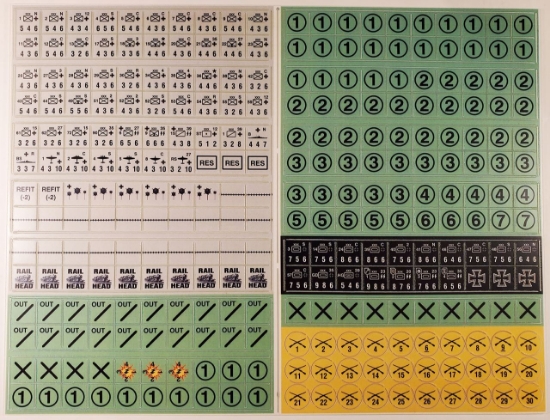 Picture of Russian Front Replacement Counters