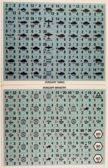 Picture of Panzer Leader Blitz Half Page Hungary Infantry & Armor