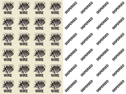 Picture of Panzer Leader Blitz Quarter Page of Wire & Dispersed Counters