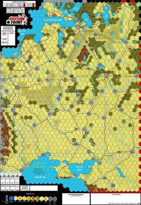 Picture of Russian Front Original Map, 20% Larger - No Scenario Lines