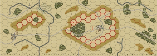 Picture of Imaginative Strategist Panzer Blitz Map 2 - 5/8 inch