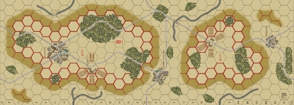 Picture of Imaginative Strategist Panzer Blitz Map 8 - 5/8 inch