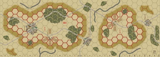 Picture of Imaginative Strategist Panzer Blitz Map 8 - 5/8 inch