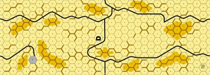 Picture of Imaginative Strategist Panzer Leader Desert Map D - 5/8 inch
