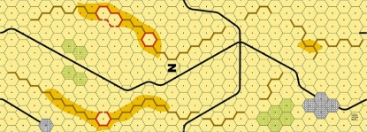 Picture of Imaginative Strategist Panzer Leader Desert Map N - 5/8 inch