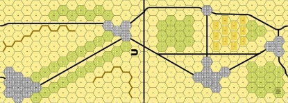 Picture of Imaginative Strategist Panzer Leader Desert Map U - 5/8 inch