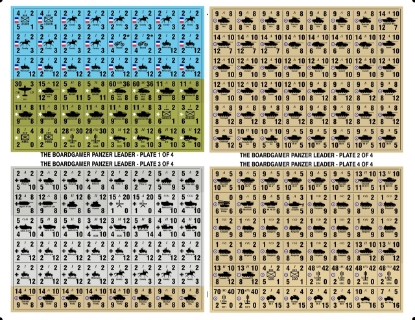 Picture of Panzer Leader The Boardgamer Variant Counters