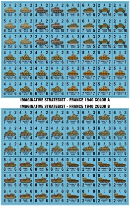 Picture of Panzer Leader Blitz Half Page Imaginative Strategist France 1940 Color