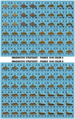 Picture of Panzer Leader Blitz Half Page Imaginative Strategist France 1940 Color