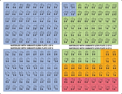 Picture of Waterloo Replacement & Variant Counters - Large 5/8ths