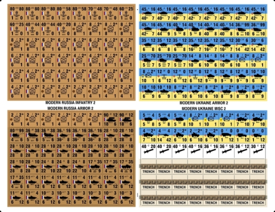 Picture of Modern Panzer Leader Blitz Full Page Russia & Ukraine - sheet 2