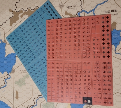 Picture of Blitzkrieg Replacement Counters - from J. Cooper SPI style variant