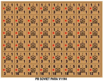 Picture of Panzer Blitz Quarter Page of Soviet Para AH General v11n4