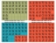 Picture of Guadalcanal Replacement and Variant counters in 5/8in - Original Colors