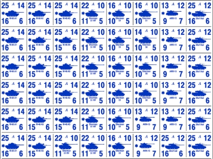 Picture of AIW Arab Israeli Wars Quarter Page IDF1