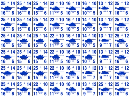 Picture of AIW Arab Israeli Wars Quarter Page IDF1