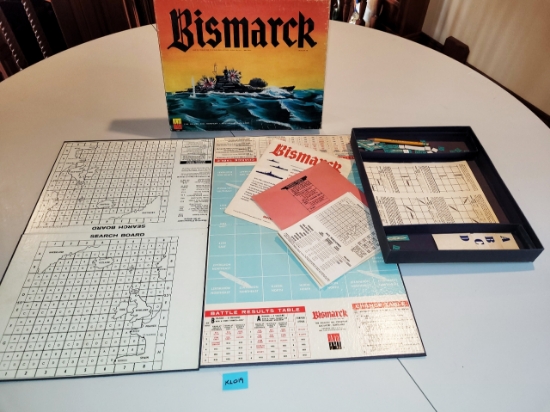 Picture of Bismarck 1st Ed Used Board Game - KL019