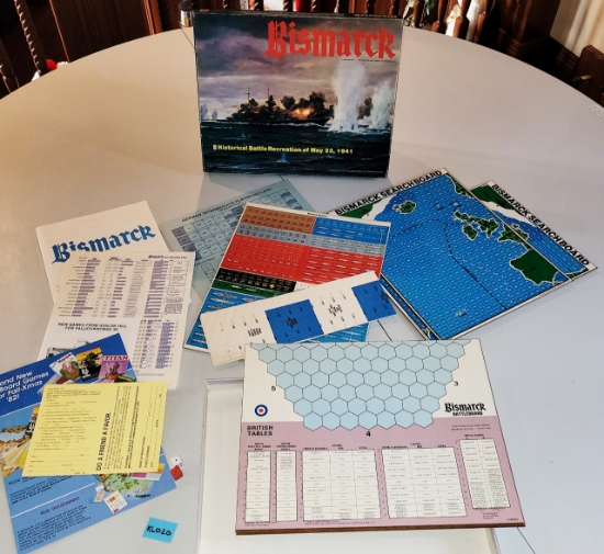 Picture of Bismarck 2nd Ed UNPUNCHED Board Game - KL020